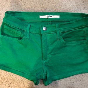 Joe's Jeans Green Shorts